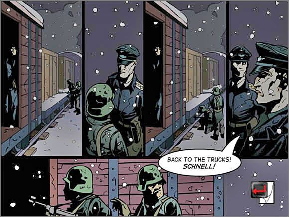 Mamy dużo szczęścia, że nie zostajemy znalezieni po zatrzymaniu pociągu. - [Solucja] TRAIN DEPOT cz.4 - II Wojna Światowa: Pilot Down - Na Tyłach Wroga - poradnik do gry