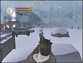 Wychylamy się i strzelamy mu w głowę. - [Solucja] SIEGFRIED FOREST cz.1 - II Wojna Światowa: Pilot Down - Na Tyłach Wroga - poradnik do gry