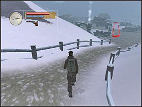 Biegniemy dalej drużką. Zanim wbiegniemy do obozu patrzymy czy nikt nie idzie zaznaczoną ścieżką. - [Solucja] SIEGFRIED FOREST cz.1 - II Wojna Światowa: Pilot Down - Na Tyłach Wroga - poradnik do gry