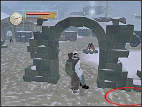 Jego zwłoki zaciągamy za murek. - [Solucja] SIEGFRIED FOREST cz.2 - II Wojna Światowa: Pilot Down - Na Tyłach Wroga - poradnik do gry