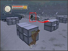 Obserwujemy Niemca na patrolu. Gdy tylko minie róg podbiegamy do niego i się go pozbywamy. - [Solucja] SIEGFRIED LINE cz.2 - II Wojna Światowa: Pilot Down - Na Tyłach Wroga - poradnik do gry