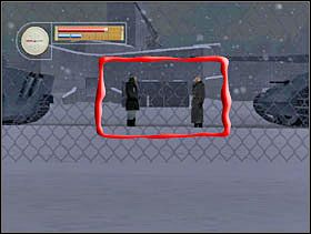 Będąc na drabince (klęczymy) patrzymy w prawo i czekamy aż sierżant i szeregowy się rozejdą (jeśli tam stoją). - [Solucja] SIEGFRIED LINE cz.3 - II Wojna Światowa: Pilot Down - Na Tyłach Wroga - poradnik do gry