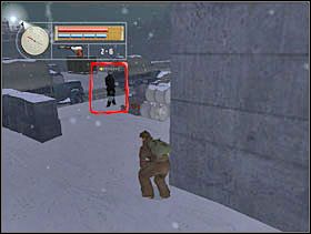 Idziemy w prawo i widzimy spacerującego Niemca. - [Solucja] SIEGFRIED LINE cz.3 - II Wojna Światowa: Pilot Down - Na Tyłach Wroga - poradnik do gry