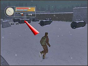 Biegniemy do budynku wskazanego strzałką. - [Solucja] SIEGFRIED LINE cz.4 - II Wojna Światowa: Pilot Down - Na Tyłach Wroga - poradnik do gry