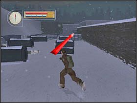 Biegniemy z powrotem do budynku z którego zabraliśmy klucz. Wybiegamy drzwiami po przeciwnej stronie... - [Solucja] SIEGFRIED LINE cz.4 - II Wojna Światowa: Pilot Down - Na Tyłach Wroga - poradnik do gry