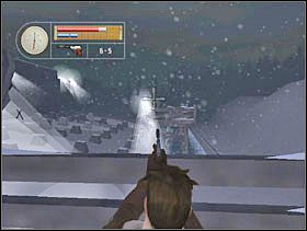 Likwidujemy strażnika z sąsiedniej wieży i schodzimy na dół. - [Solucja] SIEGFRIED LINE cz.7 - II Wojna Światowa: Pilot Down - Na Tyłach Wroga - poradnik do gry