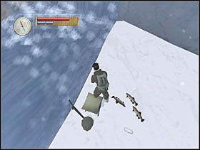 Podbiegamy do rybackiego krzesełka i łowimy 3 ryby. Wracamy do piwnicy i się ogrzewamy. Niestety przy kominku nie możemy usmażyć ryb - zabieramy je ze sobą i smażymy przy najbliższym ognisku. - [Solucja] WILDERNESS cz.3 - II Wojna Światowa: Pilot Down - Na Tyłach Wroga - poradnik do gry