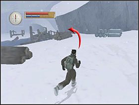 Biegniemy w stronę zerwanego mostu (północ). Obiegamy kłody i... - [Solucja] WILDERNESS cz.3 - II Wojna Światowa: Pilot Down - Na Tyłach Wroga - poradnik do gry