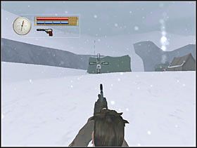 Wybiegamy z budynku i biegniemy w lewo. Przebiegamy między drzewami i docieramy do drugiego obozowiska łącznościowego. Likwidujemy Niemca rozstawiającego duży namiot. - [Solucja] WILDERNESS cz.4 - II Wojna Światowa: Pilot Down - Na Tyłach Wroga - poradnik do gry