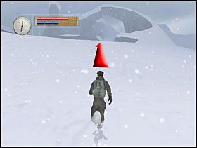 Przebiegamy most i za nim, po lewej widzimy dziwną formację skalną. Biegniemy tam. - [Solucja] WILDERNESS cz.5 - II Wojna Światowa: Pilot Down - Na Tyłach Wroga - poradnik do gry