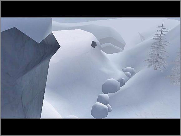 Kiedy wybiegamy na samą górę spada lawina i nie mamy już drogi odwrotu. - [Solucja] OCCUPIED FORT cz.3 - II Wojna Światowa: Pilot Down - Na Tyłach Wroga - poradnik do gry