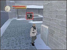 Po drugiej stronie widzimy jak z budynku wychodzi sierżant. Lekko się cofamy... - [Solucja] OCCUPIED FORT cz.5 - II Wojna Światowa: Pilot Down - Na Tyłach Wroga - poradnik do gry