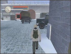 Kierujemy się w prawo i podchodzimy do zaznaczonego okienka. - [Solucja] OCCUPIED FORT cz.5 - II Wojna Światowa: Pilot Down - Na Tyłach Wroga - poradnik do gry