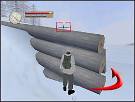 Czekamy, aż kolejny speedfire nas minie i obiegamy tą zaporę. Od tej pory przy każdej następnej zaporze musimy się zatrzymać i zaczekać, aż przeleci nad nami sojuszniczy samolot. - [Solucja] OCCUPIED FORT cz.6 - II Wojna Światowa: Pilot Down - Na Tyłach Wroga - poradnik do gry