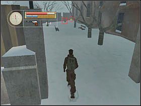 Czekamy, aż podejdzie do naszego murku i stanie tyłem. Wtedy wychylamy się i strzelamy mu w tył głowy. Następnie wstajemy i biegniemy na podwórko. W najdalszym rogu znajdujemy drugi sekret. Rozpalamy ogień na palenisku w pobliżu i się ogrzewamy. - [Solucja] FRENCH VILLAGE cz.2 - II Wojna Światowa: Pilot Down - Na Tyłach Wroga - poradnik do gry