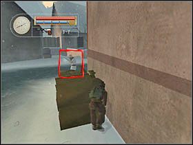 Ostrożnie wyglądamy z róg, czy żaden Niemiec nie nadbiega (choć prawdopodobnie przybiegnie). Likwidujemy go. - [Solucja] FRENCH VILLAGE cz.5 - II Wojna Światowa: Pilot Down - Na Tyłach Wroga - poradnik do gry