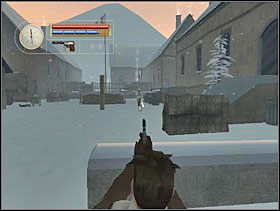 On udaje się do południowej bramy i zajmie się jej otwarciem, my natomiast musimy odeprzeć atakujące fale wroga. Pierwszą falę eliminujemy tuż za najbliższym murkiem. - [Solucja] FRENCH VILLAGE cz.6 - II Wojna Światowa: Pilot Down - Na Tyłach Wroga - poradnik do gry