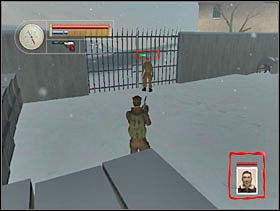 Wizerunek w prawym dolnym rogu przedstawia stan zdrowia naszego kompana, a zielony pasek nad jego głową - ile zostało jeszcze czasu zanim otworzy bramę (im krótszy pasek tym mniej czasu). - [Solucja] FRENCH VILLAGE cz.6 - II Wojna Światowa: Pilot Down - Na Tyłach Wroga - poradnik do gry