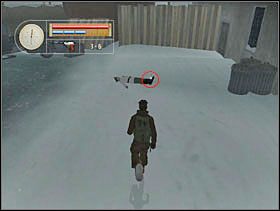 Podbiegamy do zwłok sierżanta i zabieramy z nich klucz. - [Solucja] FRENCH VILLAGE cz.4 - II Wojna Światowa: Pilot Down - Na Tyłach Wroga - poradnik do gry