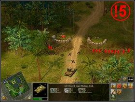 Następnie ruszaj drogą w stronę - Rozdział 1 - Misja The Lengthening Shadow - Blitzkrieg 2 - poradnik do gry