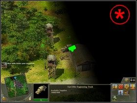 Z sił, które wylądowały w punktach ^2 i ^3 możesz wydzielić po jednej drużynie i skierować je do lokacji * - Rozdział 4 - Misja Airborne Fury - Blitzkrieg 2 - poradnik do gry