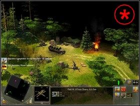 Kiedy opanujesz już ten rejon (uważaj na ewentualny słaby kontratak niemiecki od strony okopów w - Rozdział 4 - Misja Rail War - Blitzkrieg 2 - poradnik do gry