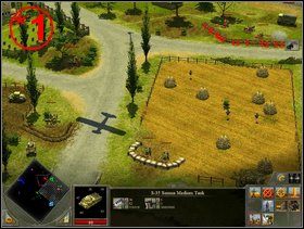 Następnie kieruj się z tego miejsca drogą w stronę skrzyżowania dróg *1 - Rozdział 1 - Misja główna Swift Justice - Blitzkrieg 2 - poradnik do gry