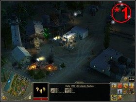 Stamtąd ruszaj do pierwszego celu misji czyli stacji radiowej (*1 ) - Rozdział 2 - Misja Desert Barracuda - Blitzkrieg 2 - poradnik do gry