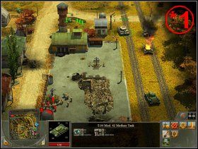 Kiedy dotrzesz do stacji kolejowej *1 dostaniesz pod swoją komendę pociąg, który tam stoi - Rozdział 3 - Misja Precious Cargo - Blitzkrieg 2 - poradnik do gry