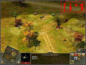 Najpierw jednak uważaj na wroga w lokacji - Rozdział 3 - Misja Easy Moves - Blitzkrieg 2 - poradnik do gry