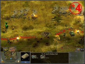 Nie wyrwij się czasem zbyt prędko do ataku, czekaj na sojuszników z południa - Rozdział 3 - Misja Easy Moves - Blitzkrieg 2 - poradnik do gry