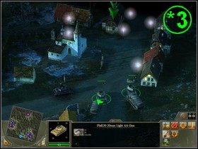 Bardzo dobrze w zabijaniu tych skoczków sprawdzają się właśnie samobieżne zestawy p-lot z działkami 20 mm - Rozdział 4 - Misja Steady Grip - Blitzkrieg 2 - poradnik do gry