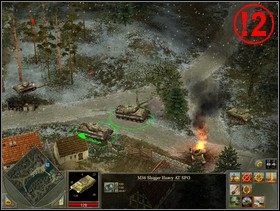 Dalej, już w lokacji - Rozdział 4 - Misja Hunted Tiger - Blitzkrieg 2 - poradnik do gry