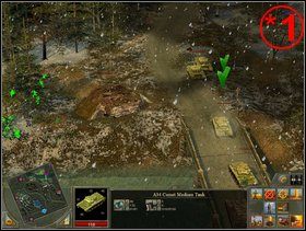 Dołącz czołgi, które wcześniej posłałeś na około przez punkt - Rozdział 4 - Misja Survival - Blitzkrieg 2 - poradnik do gry