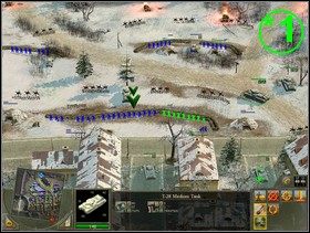 Możesz też czołgi ustawić za liniami okopów - Rozdział 1 - Misja Organized Defense - Blitzkrieg 2 - poradnik do gry