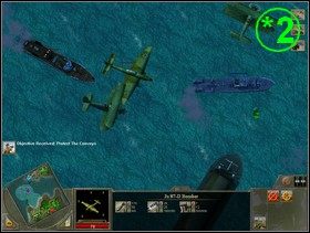 W punkcie ^ są z kolei sojusznicy z armatami p-lot i dwa następne działa nabrzeżne - Rozdział 2 - Misja Chaperone - Blitzkrieg 2 - poradnik do gry