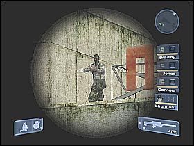 Uważaj, gdyż z korytarza po lewej będą nadbiegali kolejni żołnierze (screen 1) - Misja 6 - Chokehold cz.1 | Conflict Global Storm - Conflict: Global Storm - poradnik do gry