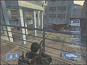 Spróbuj zbliżyć się do bramy prowadzącej do kolejnego budynku - Misja 6 - Chokehold cz.1 | Conflict Global Storm - Conflict: Global Storm - poradnik do gry