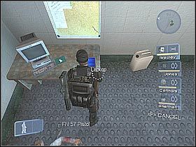 Skorzystaj ze znajdujących się tu schodów (prawych) - Misja 6 - Chokehold cz.2 | Conflict Global Storm - Conflict: Global Storm - poradnik do gry