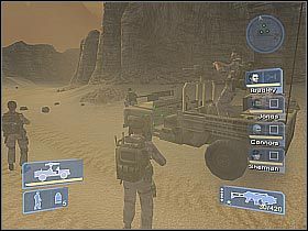 Tak jak przed chwilą wspomniałem, jeepem nie będziesz się mógł zbyt długo nacieszyć - Misja 9 - Desert Fire cz.1 | Conflict Global Storm - Conflict: Global Storm - poradnik do gry