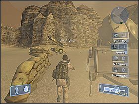 Po dokładnym oczyszczeniu całego placu skieruj swoją drużynę do wnętrza prowadzącego do okolicznego kompleksu (screen 1) - Misja 9 - Desert Fire cz.4 | Conflict Global Storm - Conflict: Global Storm - poradnik do gry