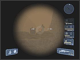 Widoczną w oddali ostatnią wyrzutnię SAM możesz zniszczyć przy użyciu wyrzutni rakiet (screen 1) lub ładunku C4 - Misja 9 - Desert Fire cz.6 | Conflict Global Storm - Conflict: Global Storm - poradnik do gry