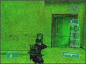 Uważaj ponieważ niedaleko drzwi, które za chwilę otworzysz przyczaiło się dwóch wrogich żołnierzy (screen 1) - Misja 10 - Reunion cz.4 | Conflict Global Storm - Conflict: Global Storm - poradnik do gry