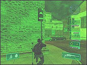 Ustaw teraz swoich ludzi na wprost od zniszczonych samochodów i zacznij likwidować pojawiających się przeciwników - Misja 11 - Escape And Evade cz.4 | Conflict Global Storm - Conflict: Global Storm - poradnik do gry