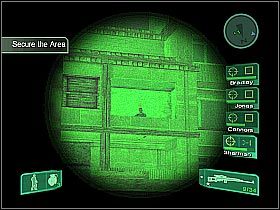 Twoi ludzie mogą spróbować przeprowadzić klasyczny szturm, gdyż przeciwników nie jest zbyt wielu (screen 1) - Misja 11 - Escape And Evade cz.5 | Conflict Global Storm - Conflict: Global Storm - poradnik do gry