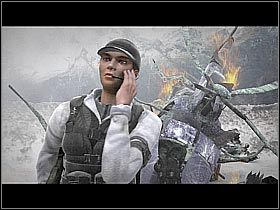 Musisz się śpieszyć, w przeciwnym przypadku chatka, w której skrywają się Sherman i Jones zostanie zniszczona - Misja 13 - Pressure Drop cz.1 | Conflict Global Storm - Conflict: Global Storm - poradnik do gry