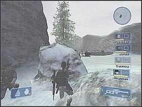 Wybierz teraz Jonesa i skorzystaj z posiadanego C4, aby zniszczyć znajdujące się tu drugie działko (screen 1) - Misja 13 - Pressure Drop cz.3 | Conflict Global Storm - Conflict: Global Storm - poradnik do gry