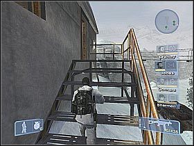 Po kilkunastosekundowym marszu powinieneś osiągnąć kolejny posterunek - Misja 13 - Pressure Drop cz.4 | Conflict Global Storm - Conflict: Global Storm - poradnik do gry