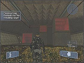 Wróć się na górę korzystając oczywiście z drabiny, a następnie udaj się do drzwi, przy których widnieje plakietka z napisem Claymore Training (screen 1) - Podstawowy trening (Basic Training) cz.2 | Conflict Global Storm - Conflict: Global Storm - poradnik do gry