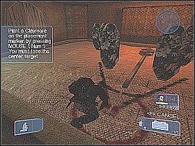 Skieruj się za niewielką zasłonę i wciśnij lewy przycisk myszy, aby skorzystać z detonatora - Podstawowy trening (Basic Training) cz.2 | Conflict Global Storm - Conflict: Global Storm - poradnik do gry